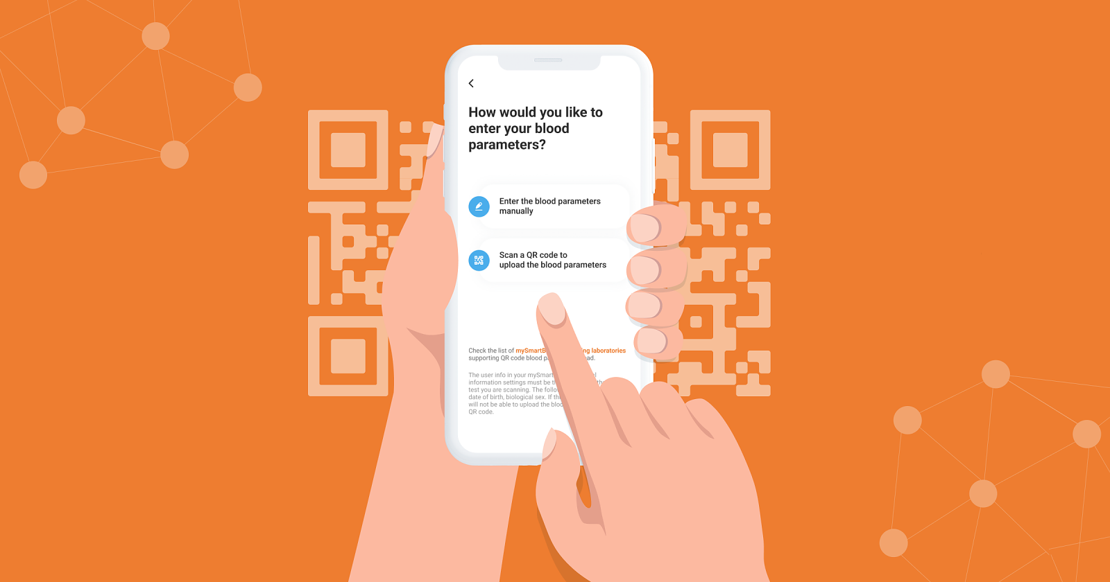 mySmartBlood has a new feature, and it's all about QR codes! 