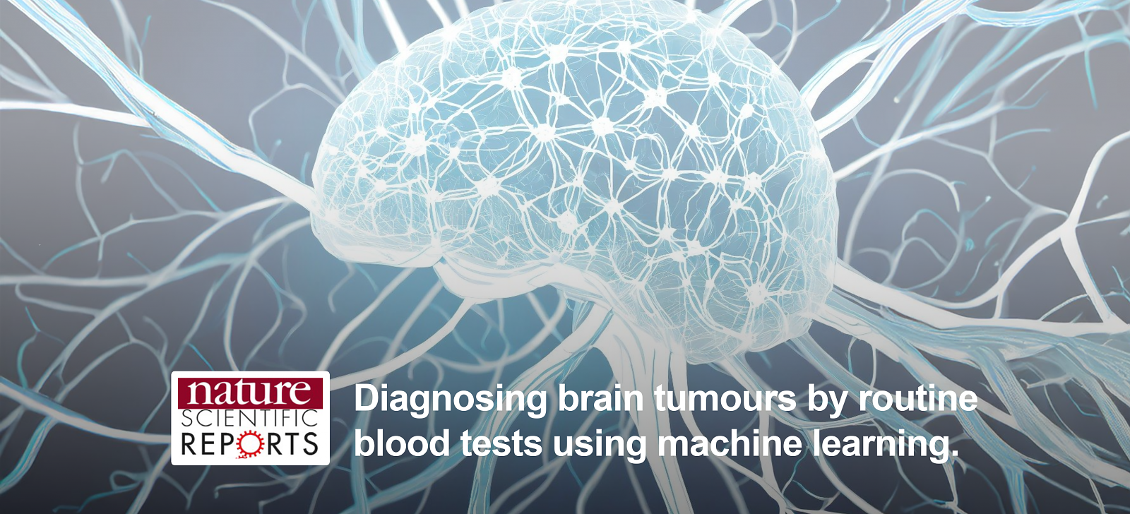Diagnosing brain tumours by routine blood tests using machine learning